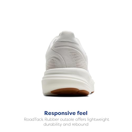 Brooks Women’s Revel 8 Neutral Running & Walking Shoe - White/Chateau Grey - 9 Medium