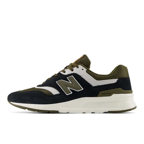 New Balance Men's 997H V1 Sneaker, Black/Woodland/Grey Matter, 11 M