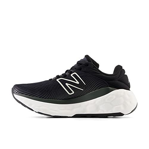 New Balance Women's Fresh Foam X 840F V1 Running Shoe, Black/Magnet, 7 M