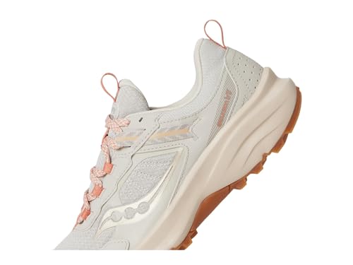 Saucony Women's Excursion Tr17 GTX Sneaker, Oat/Clay, 11
