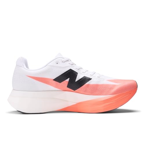 New Balance Women's FuelCell SuperComp Elite V5 Running Shoe, Urgent Red/White/Black, 7.5 M