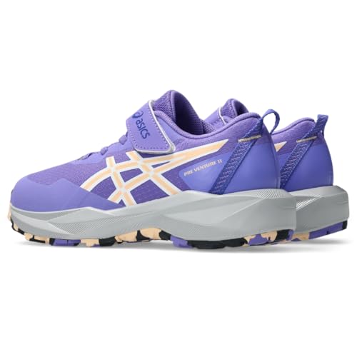 ASICS Kid's PRE Venture 11 PRE-School Running Shoes, 2, Amethyst/Apricot Crush