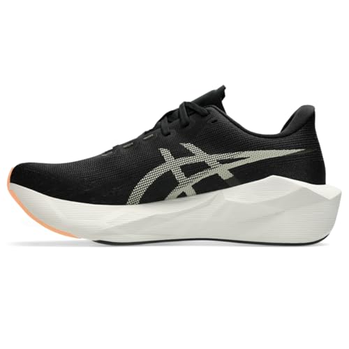 ASICS Men's NOVABLAST 6 Running Shoes, 7.5, Black/Khaki