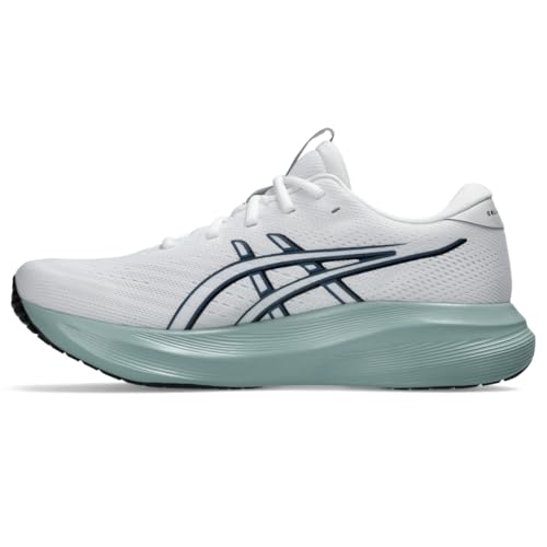 ASICS Men's Gel-Excite 11 Running Shoes, 12, White/Ocean Haze