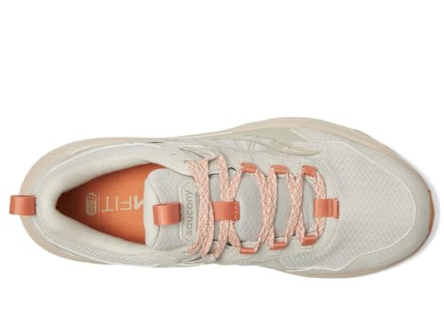 Saucony Women's Excursion Tr17 GTX Sneaker, Oat/Clay, 11