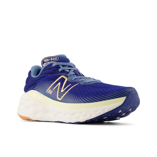 New Balance Women's Fresh Foam X 840 V1 Running Shoe, Inkwell/Heron Blue/Peach Blossom, 10 M