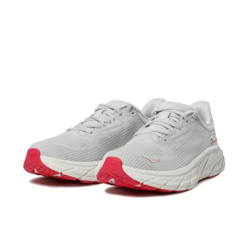 Hoka Women's Arahi 7 Cosmic Grey/Ruby Red 8.5 Medium