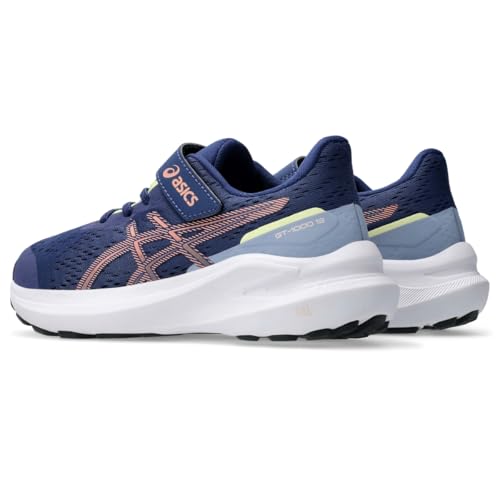 ASICS Kid's GT-1000 13 Pre School Running Shoes, 2, Indigo Blue/Breeze