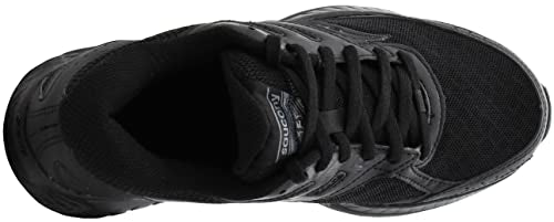 Saucony Women's Cohesion 13 Running Shoe, Black | Black, 7.5 M US