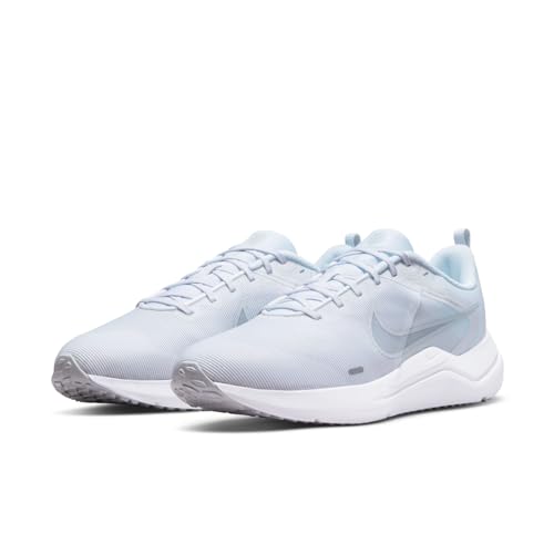 Nike Men's Downshifter 12 Running Shoe, White Pure Platinum White, 10.5 US