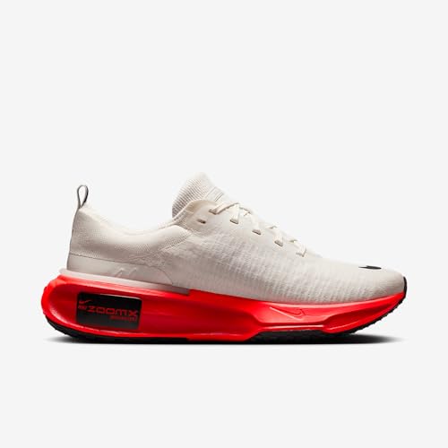 Nike Invincible 3 Men's Road Running Shoes (DR2615-009, Phantom/Bright Crimson/University Red/Black) Size 14