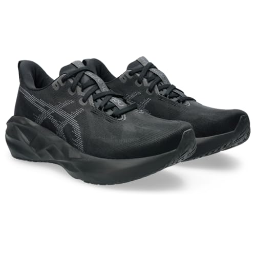 ASICS Men's NOVABLAST 5 Running Shoes, 9, Black/Carrier Grey