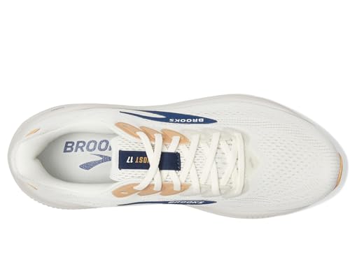 Brooks Men's Ghost 17 Coconut/Moonbeam/Blue 7.5 Medium