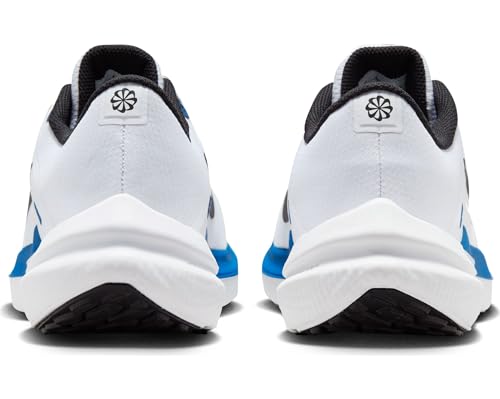 Nike Winflo 10 Men's Road Running Shoes (DV4022-103, White/Star Blue/Green Strike/Black) Size 14