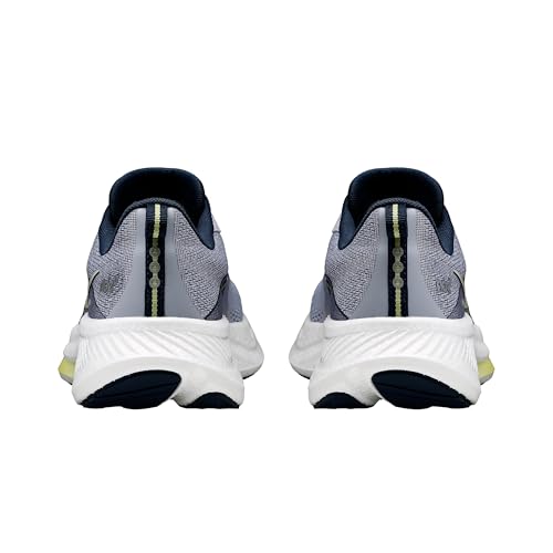 Saucony Women's Ride 17 Sneaker, Iris/Navy, 9.5