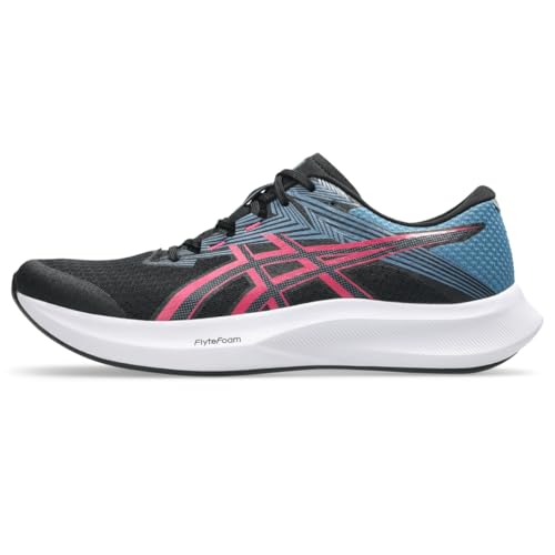 ASICS Women's Hyper Speed 5 Running Shoes, 10, Black/Bright Rose