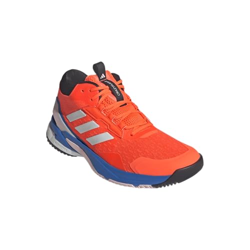 adidas Men's Crazyflight 6 Mid Top, Team Solar Orange/Zero Metallic/Bright Royal, 11.5