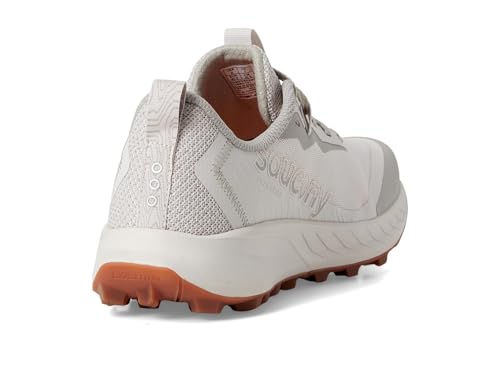 Saucony Women's Peregrine 15 Sneaker, Moon/Dove, 11.5