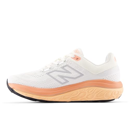 New Balance Women's Fresh Foam X 860 V14 Running Shoe, Nb 103 White/Angora/Peach Nectar, 9 M