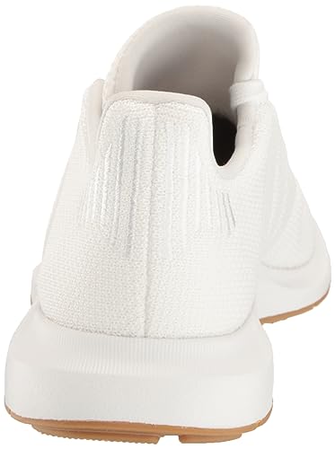 adidas Unisex-Child Swift Run 1.0, White/White/Black, 6