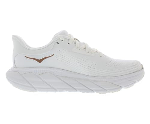 Hoka Women's Arahi 7 Blanc De Blanc/Rose Gold 8 Medium