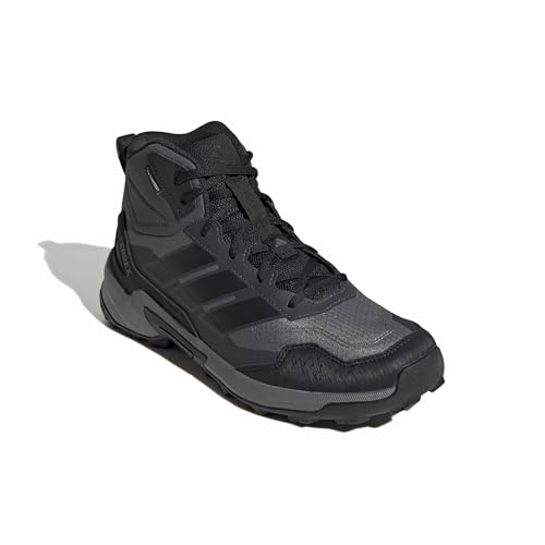 adidas Men's Terrex Eastrail 3 Mid Clima Hiking Shoe, Grey/Black/Carbon, 10.5