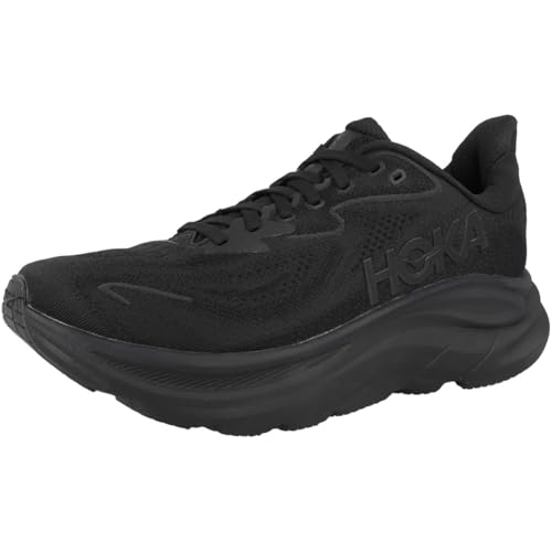 Hoka Women's Clifton 10 Black/Black 9 Medium