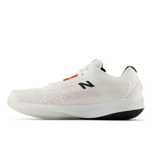 New Balance Men's FuelCell 996 V6 Tennis Shoe, White/Navy, 10.5 M