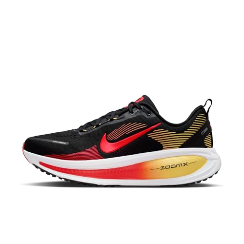 Nike Mens Vomero 18 Black/Bright Crimson/Light Crimson 10 Medium