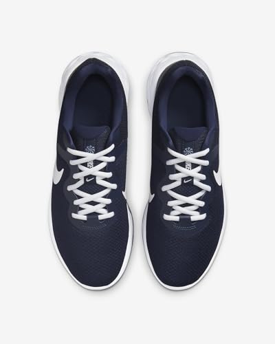 NIKE Revolution 6 Men's Trainers Sneakers Shoes DC3728 (Midnight Navy/Obsidian/Ashen Slate/White 401) UK7 (EU41)