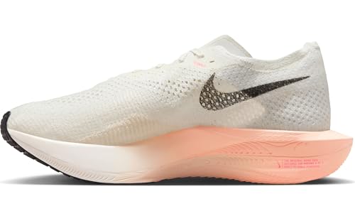 Nike Men's Zoomx Vaporfly Next% 3 Trainers, Sail Black Crimson Tint Guava Ice, 40.5 EU