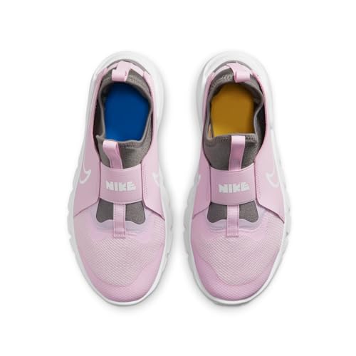 Nike Toddlers Unisex-Child Flex Runner 2 Running Shoes, Pink Foam White Flat Pewter Photo Blue, Size 7 Toddler