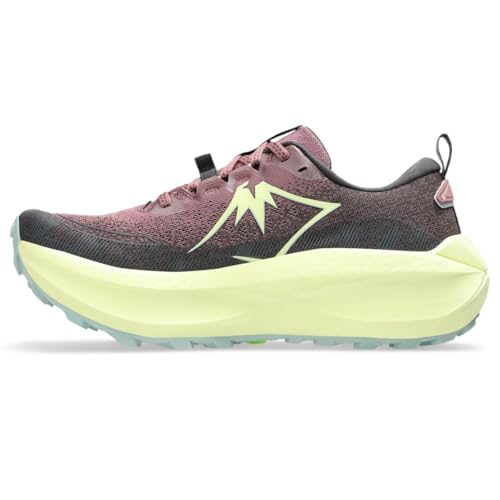 ASICS Women's Trabuco Max 4 Running Shoes, 8.5, Purple Oxide/Cold Moss