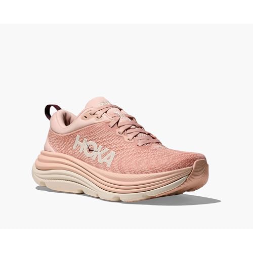 Hoka Women's Gaviota 5 Sneaker, Rose Latte/Rose Cream, 5.5 - alternate view 5