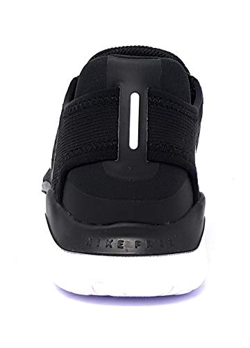 Nike Women's Free RN 2018 Black/White Running Shoe 12 US