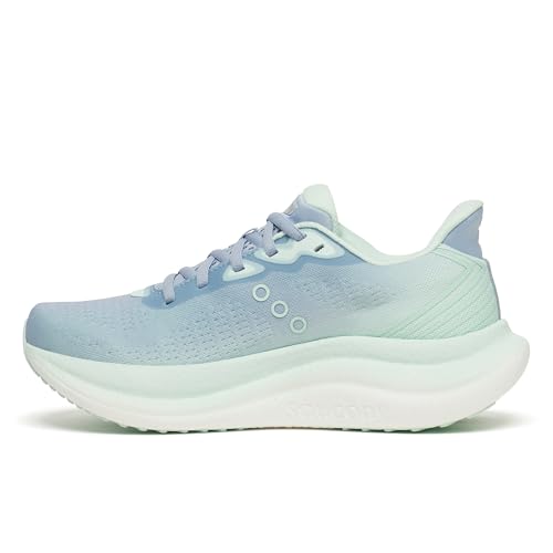 Saucony Women's Triumph 23 Sneaker, Celestial/Ca, 10.5