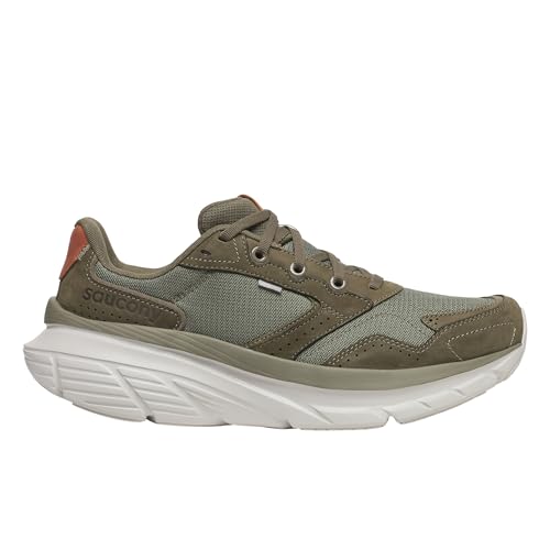 Saucony Men's Guide Metro Sneaker, Olive, 10