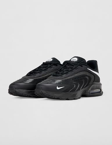 Nike Men's Air Max Fire Lifestyle Shoes, Black/White, 10.5