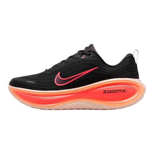 Nike Vomero Plus Women's Road Running Shoes (Black/Washed Coral/Bright Mango/Hot Lava) Size 7
