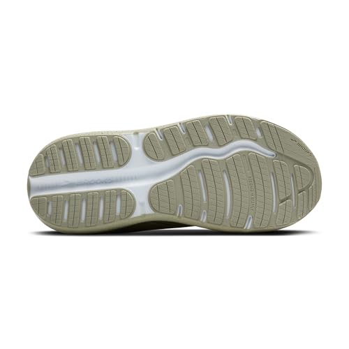 Brooks Men’s Ghost Max Suede/Leather Neutral Running & Walking Shoe - Stone/Oak - 12 Medium