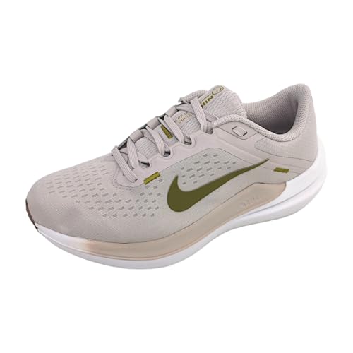 Nike Winflo 10 Road Running Shoe – Women's Running Shoes, Platinum Violet Pacific Moss White, 8.5