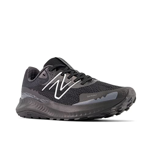 Men's New Balance DynaSoft Nitrel v5 Trail Shoes in Black/Black alternate view 5