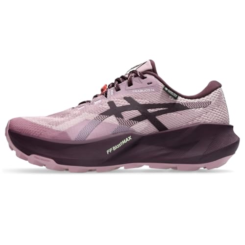 ASICS Women's Trabuco 14 GTX Running Shoes, 6.5, Taro Purple/Dark Aubergine