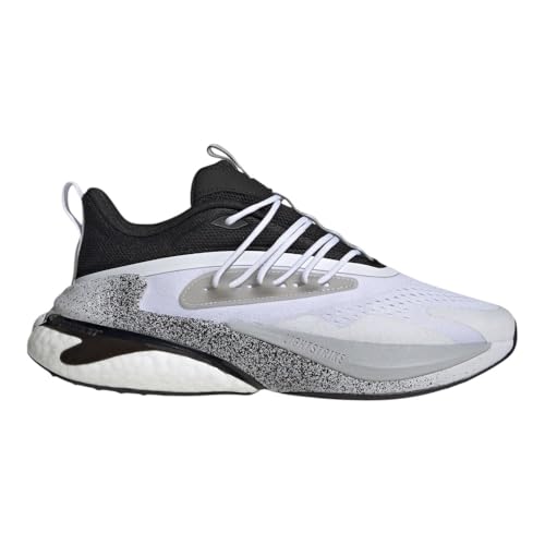 Adidas Men's Alphaboost V2, White/Solid Grey/Black, 8