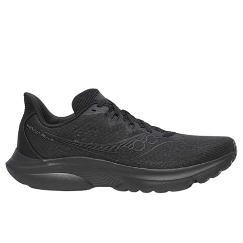 Saucony Men's Kinvara 16 Sneaker, Black/Black/Black, 10.5