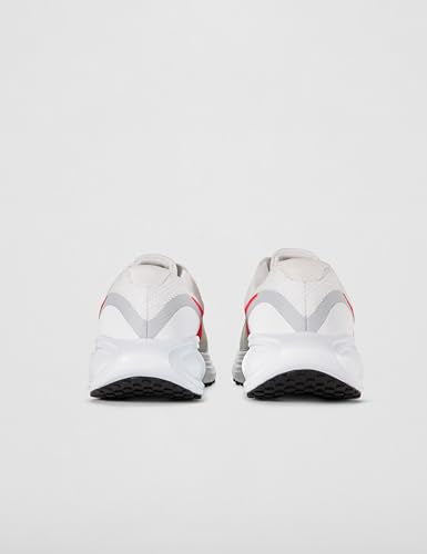 Nike Men's Revolution 8 Road Running Shoes, White/Bright Crimson-Pure Platinum-Black, 9
