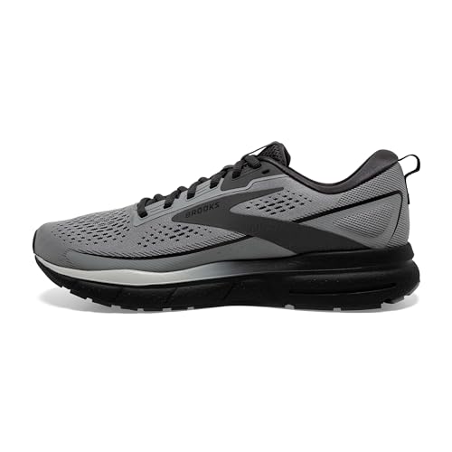 Brooks Men’s Trace 3 Neutral Running Shoe - Grey/Black/Ebony - 11.5 Medium