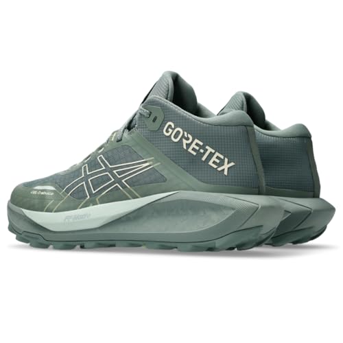 ASICS Women's Gel-Trabuco MT GTX Trail Running Shoes, 8.5, Monument Blue/Vanilla