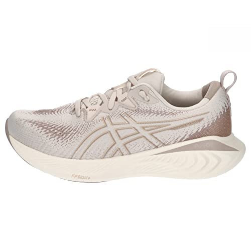 ASICS Women's Gel-Cumulus 25 Sneaker, Black White, 12 US