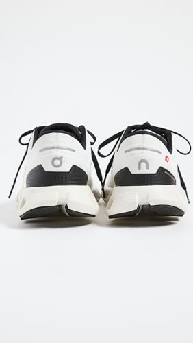On Women's Cloud X 3 Sneakers, White/Black, 9 Medium US